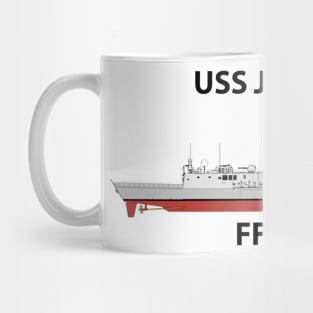 USS JARRETT - FFG-33 OH PERRY CLASS Mug